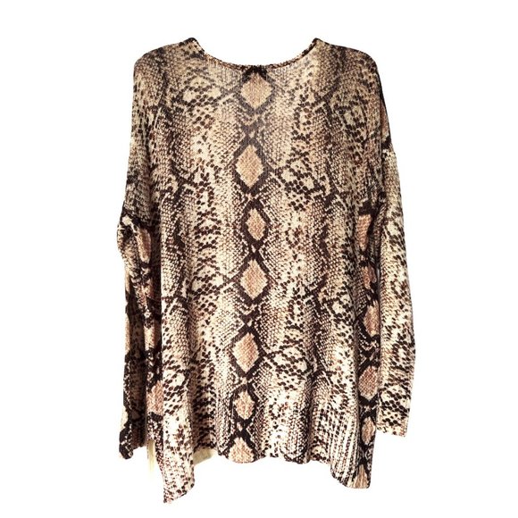 Show Me Your Mumu Hug Me Sweater Python Knit - Picture 4 of 8